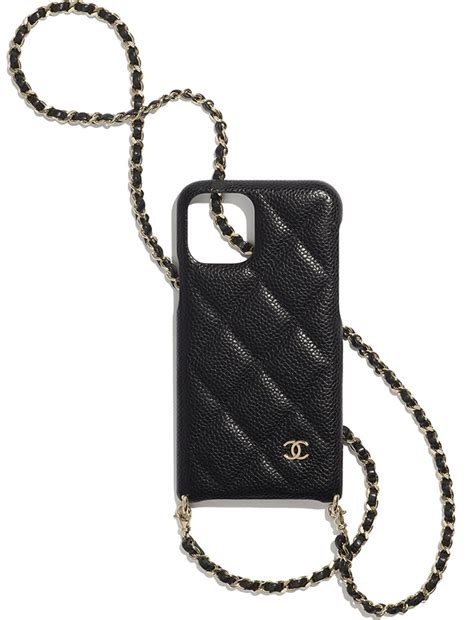 cc chanel phone case|chanel iphone case with chain.